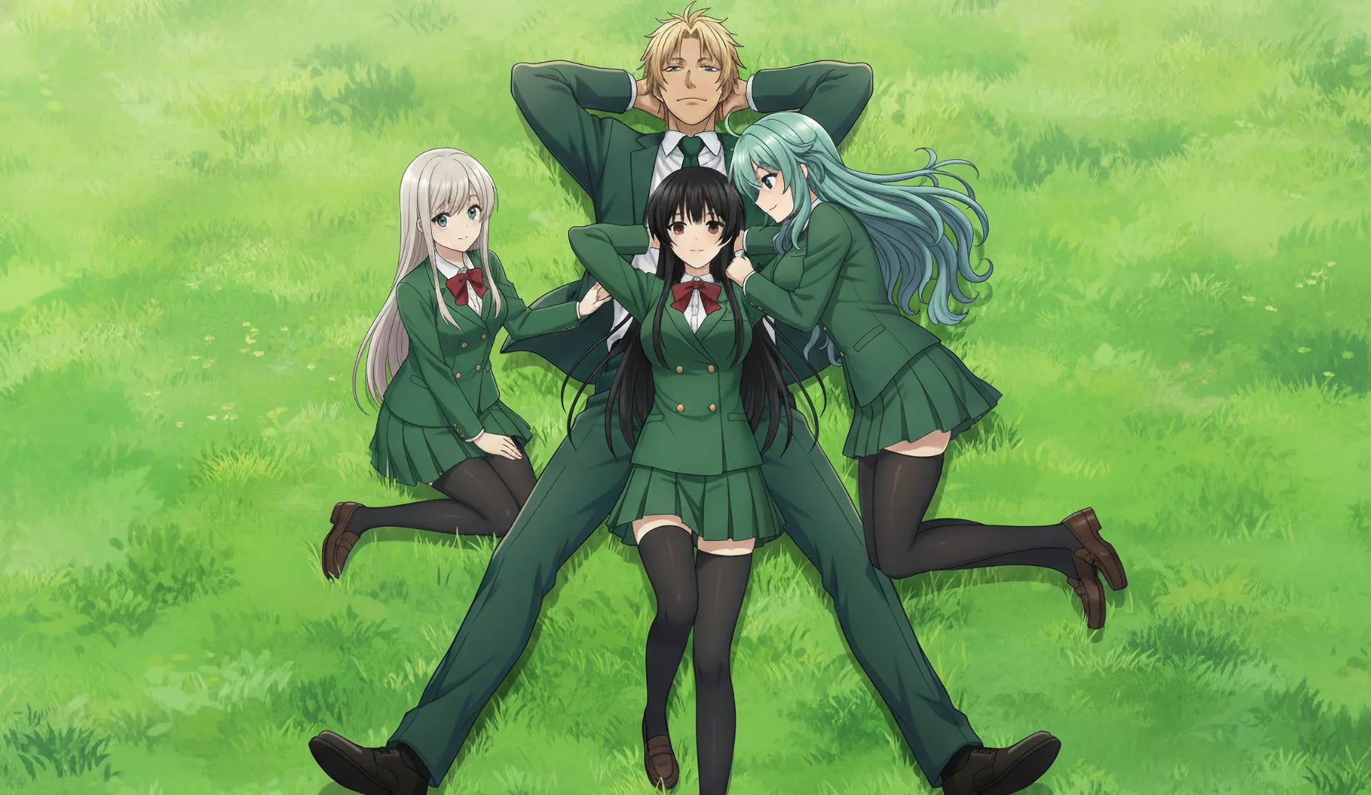 ラムリーザが、周囲をソニアとリリスとユコに囲まれて、身動きが取れなくなる場面